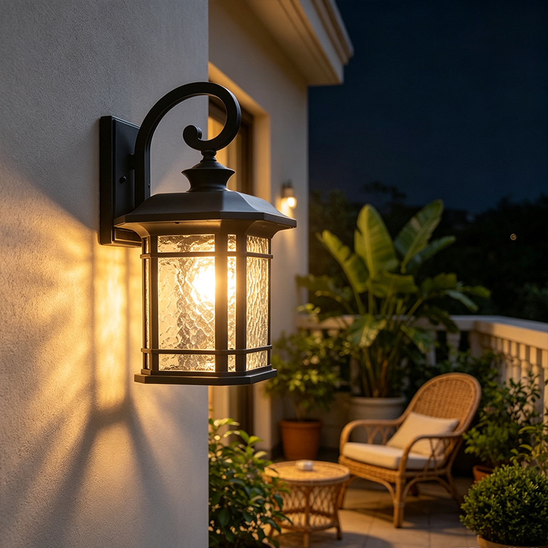 LED Aluminum Wall Light European Style Wall Lamps Waterproof Villa Outdoor Courtyard Balcony Corridor Exterior Wall Lamps