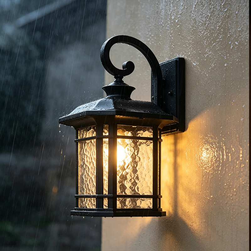 LED Aluminum Wall Light European Style Wall Lamps Waterproof Villa Outdoor Courtyard Balcony Corridor Exterior Wall Lamps