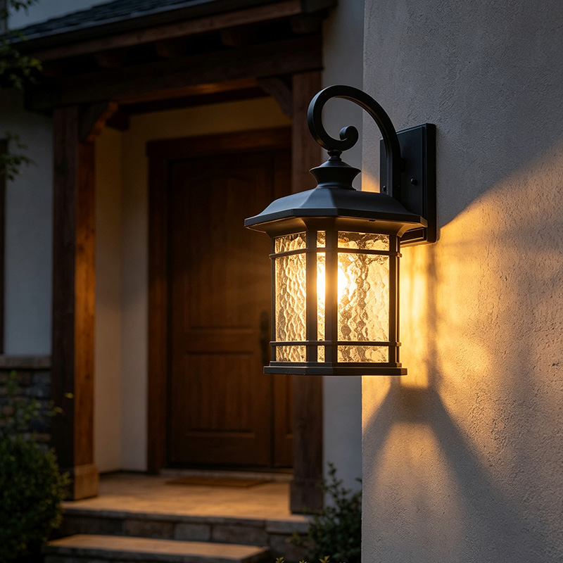 LED Aluminum Wall Light European Style Wall Lamps Waterproof Villa Outdoor Courtyard Balcony Corridor Exterior Wall Lamps