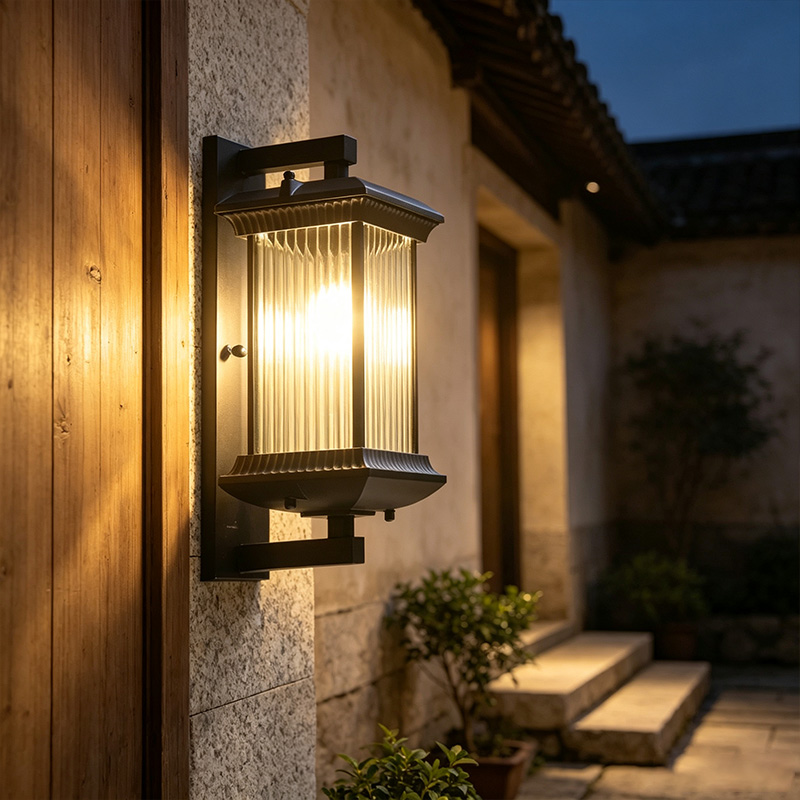 European Style Outdoor Wall Lamp Retro Waterproof Outdoor Wall Lamp Corridor and Passageway Ambient Decorative Led Wall Lamp