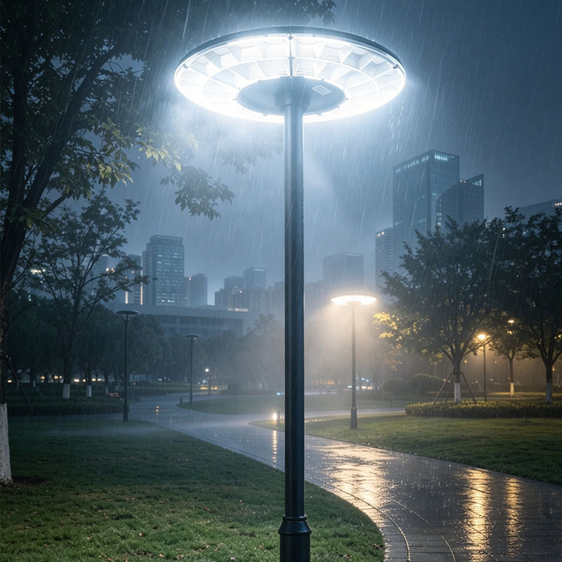 300W 500W LED Post Top Landscape Lights IP66 AC Powered Garden Light LED Street Light for Urban Parks Roads