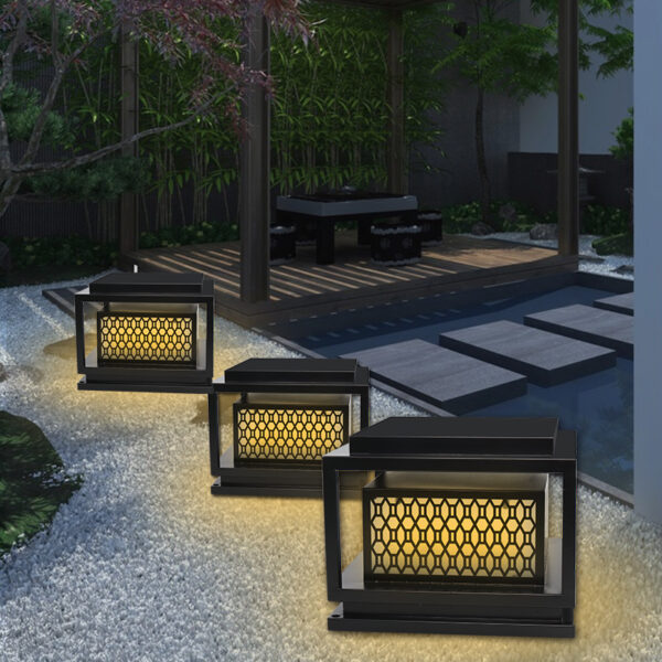 3 Body E27 Base Vintage Style Outdoor Garden lamp