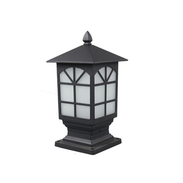 5 Antique Outdoor Fence Column Lamp