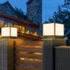 Garden House Fancy Main Gate Pillar Light