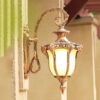 European-style wall lights for the outdoor courtyard balcony of the villa garden