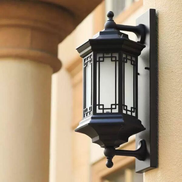 微信图片_20250724164342 Waterproof wall lamps on the exterior wall of the main entrance