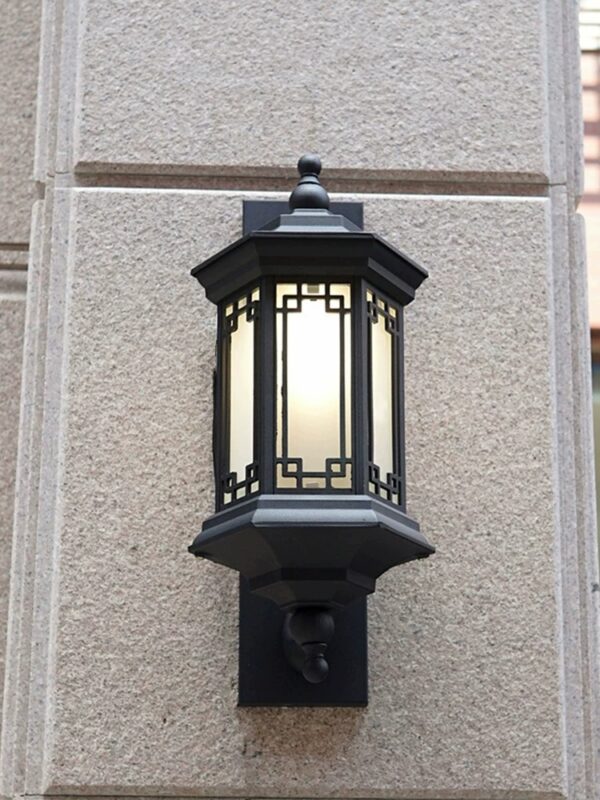 微信图片_20250724164347 Waterproof wall lamps on the exterior wall of the main entrance